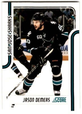 2011-12 Score Glossy Jason Demers #393 San Jose Sharks - Image 1 of 2