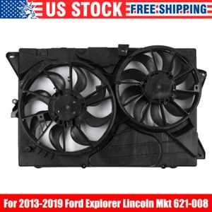 New Radiator Cooling Fan For 2011-2019 Ford Explorer Flex Lincoln MKT DA8Z8C607B - Picture 1 of 13