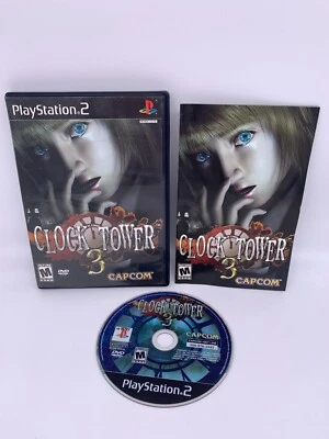 CLOCK TOWER 3 Sony Playstation 2 PS2 CIB Complete Box Manual Authentic Tested - Image 1 of 4