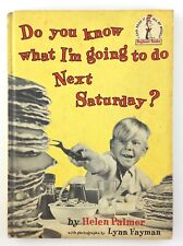 Vintage 1963 What I'm Going to do Next Saturday by Helen Palmer Book T583