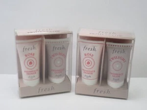 FRESH MINI ROSE FRESHFACE FACE PRIMER & TWILIGHT FRESHFACE GLOW BOXED (LOT OF 2) - Picture 1 of 3