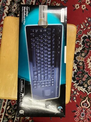 Logitech Bluetooth Cordless MediaBoard Pro for Playstation 3 PS3 New Sealed - Image 1 of 4