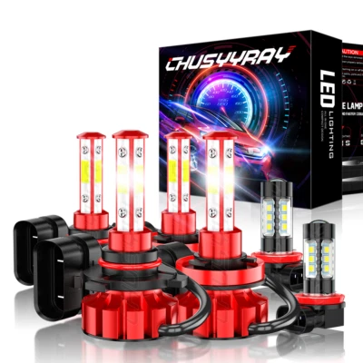 Combo 6X faros LED 6000K + faros antiniebla 6X para Lexus IS250 IS350 2011-2013 Foto 1 de 4