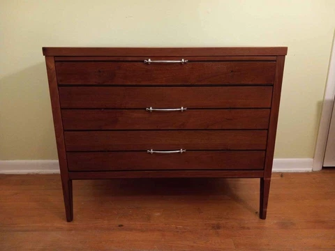 Lane Tuxedo Mid Century Modern Bachelors Chest Cover