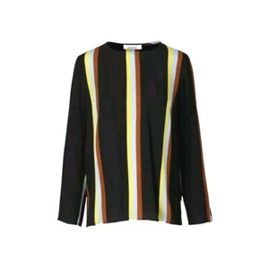 Samsøe Samsøe Striped Blouse Womens XS Long Sleeve Lightweight Breathable VGC - Picture 1 of 7