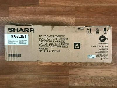 Cartucho de tóner negro genuino Sharp MX-M623N,MX-M623U,MX-M753N MX-753NT Foto 1 de 4