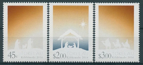Christmas Stamps Tokelau 2014 MNH Nativity Kilihimahi 3v Set Cover