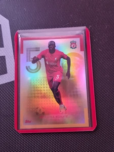 Topps Liverpool Team Set 2022-23 Ibrahima Konate 1/1 - Picture 1 of 2