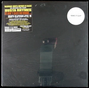 BUSTA RHYMES "IT AIN'T SAFE NO MORE..." 2002 VINYL 2X LP ALBUM PROMO *SEALED* - Picture 1 of 3