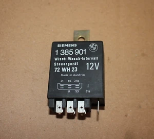 GENUINE BMW E30 E34 TOURING REAR WIPER WASH INTERVAL CONTROL UNIT RELAY NEW OEM - Picture 1 of 10