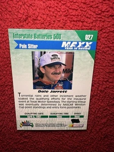 Vintage 1998 Dale Jarrett Maxx Upper Deck Nascar Auto Trading Card 027 - Picture 1 of 12