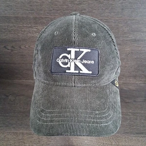 Calvin Klein Jeans Corduroy Men’s Hat Adjustable Green - Picture 1 of 8