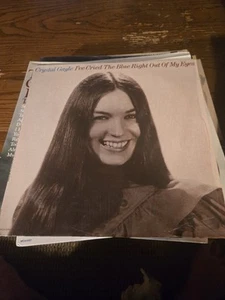 Crystal Gayle I'Ve Cried The Blue Right Out Of My Eyes LP Excellent Vinyl/ Cover - Picture 1 of 1