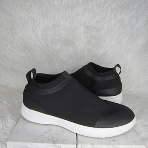 FitFlop Uberknit Mens Black Slip-On Sneakers size US 11 Style # R51-429 - Picture 1 of 10