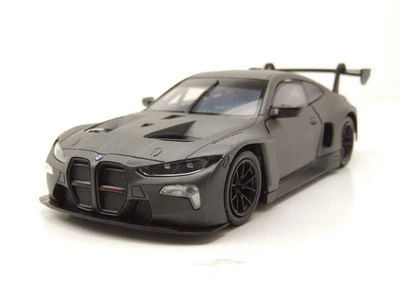BMW M4 GT3 Matt Nero Modellino 1:24 MotorMax - Immagine 1 di 4
