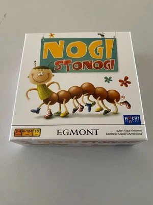 Nogi Stonogi Game With Original Box - Polish - Fully Complete - Image 1 of 4