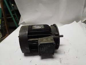 Leroy-Somer 1/2 HP 3 PH Electric Motor 56C Frame 1740 RPM - Picture 1 of 11