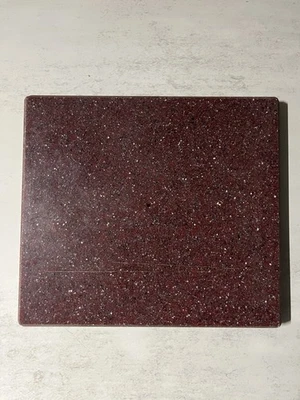 Tabla de cortar queso de granito rojo bandeja para servir Foto 1 de 4