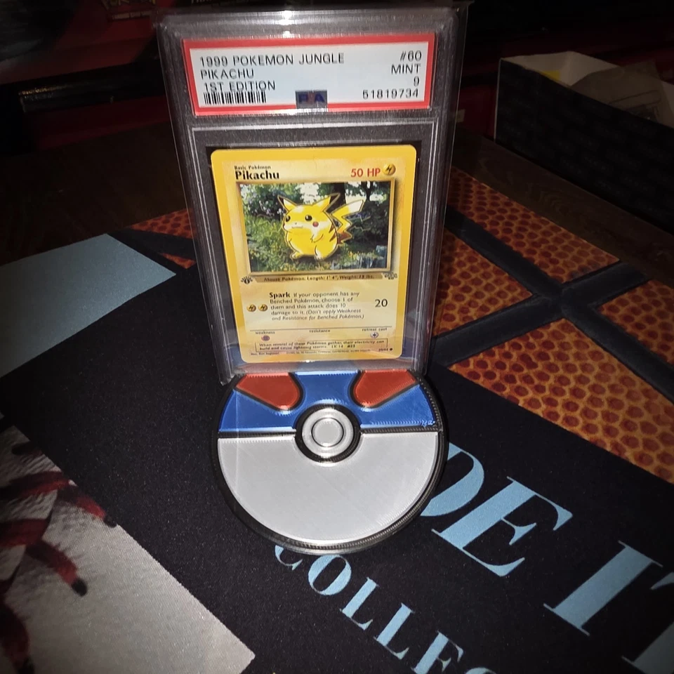 1999 Pokémon 1st Edition Jungle Pikachu #60 Common PSA 9 Mint - Image 1 of 1