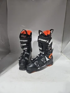 AtomicHawx Prime 110 S Ski Boot 2020 - Midnight/Orange Mondopoint 27-27.5 - Picture 1 of 21