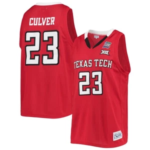 Men's Original Retro Brand Jarrett Culver Red Texas Tech Red Raiders Alumni - Picture 1 of 3