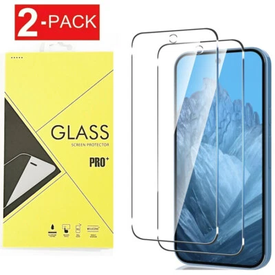 2xTempered Glass Screen Protector For Google Pixel  9/9 Pro /9 Pro XL/9 Pro Fold - Image 1 of 4