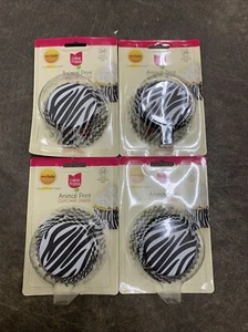 Cupcake-Einlagen mit Zebra Tiermotiv 96 Stück - Bild 1 von 4