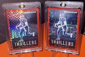 🚀Josh Allen⭐️Thrillers Red Border🔥Checkered💥Lazer Holo Refractors⚡️Buffalo⭐️ - Bild 1 von 9