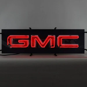 Neonetics 5SMGMC GMC Authorized Junior Man Cave Certified Neon Sign 29" by 9" - Picture 1 of 1
