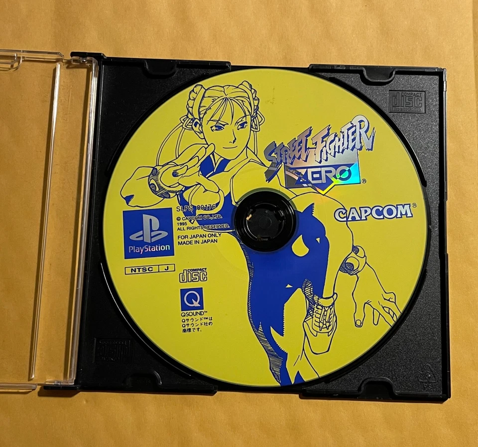 Street Fighter Zero (Capcom) [JAPAN IMPORT] Sony Playstation 1 PSX PS1 DISC ONLY - Image 1 of 1