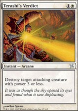 4x Terashi's Verdict MTG Betrayers of Kamigawa NM Magic Regular