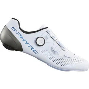 Zapatillas de pista Shimano S-PHYRE RC9 (RC902), blancas, talla 42 - Imagen 1 de 2