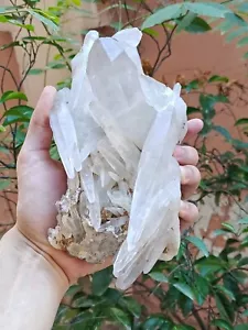 1.4kg Natural Laser Quartz Crystal Cluster Rough Healing Mineral Specimen - Picture 1 of 17