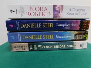 New Lot of 4 Romance Novels; Jennifer Dupee, Danielle Steel & Nora Roberts - Picture 1 of 6