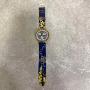 Swatch London 1948 Atlanta Olympic games 1996 WORKING watch mens/womens - Picture 1 of 5