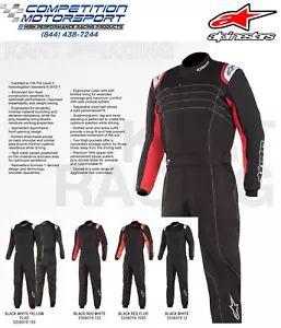 ALPINESTARS KMX-9 V2 KART RACING SUIT - AUTHORIZED USA DEALER - FREE SHIPPING - Picture 1 of 12