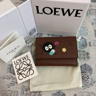 Бумажник компактный LOEWE Studio Ghibli Collaboration Spirited Away Susuwatari Япония - Изображение 1 из 4