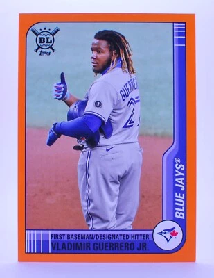 2021 Topps Big League Orange #200 Vladimir Guerrero Jr. - Image 1 of 2