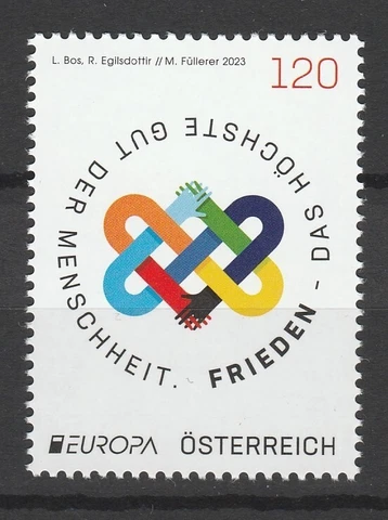 Austria 2023 CEPT Europa, Peace MNH stamp Cover