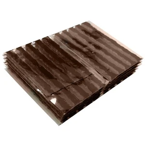 100 Piece Brown 4" Tire Plug Insert String Tubeless Tyre Repair Seals - Picture 1 of 3