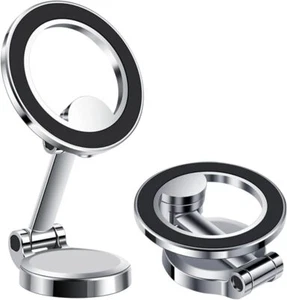 Magnetic cell Phone Holder Car Mount Dashboard Desktop Stand For iPhone Android - Picture 1 of 15