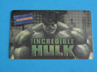 THE INCREDIBLE HULK BLOCKBUSTER GIFT CARD 2008  -NO VALUE ON CARD-