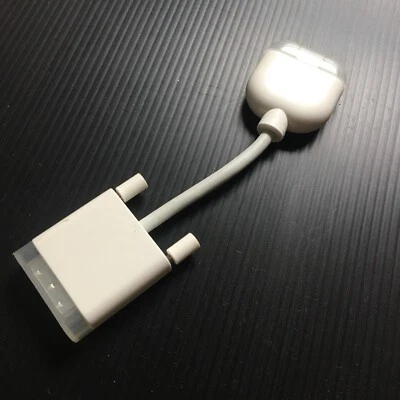 Genuine OEM Apple/MAC DVI to VGA Display Adapter Cable M8754G/A - Image 1 of 4