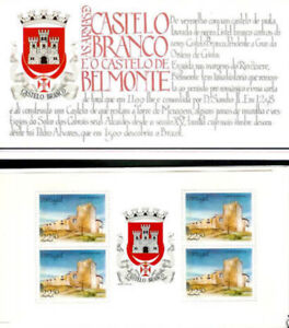 Portugal 1986 Architecture, Castles, Belmonte, Complete Booklet UNM / MNH