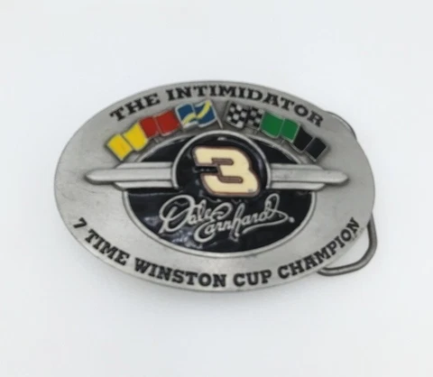 1997 Dale Earnhardt The Intimidator 7 Time Winston Cup Champ  Belt Buckle Cover