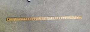 Lufkin 7132 E2 NYC Penna Railroad Wood Yardstick Rule 36" New Old Stock USA - Picture 1 of 15