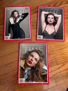 Taylor Swift 2023 Time Magazine Person of The Year Set of All 3 Covers NEW - Bild 1 von 1