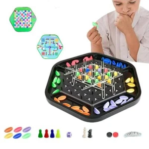 Exercise Thinking Toys Chain Chess Game Set for Toddler Kid Adult - Picture 1 of 6