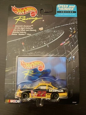 1999 HOT WHEELS RACING SPEED AND THUNDER #22 CAT CATERPILLAR Bill Davis Racing - Image 1 of 3