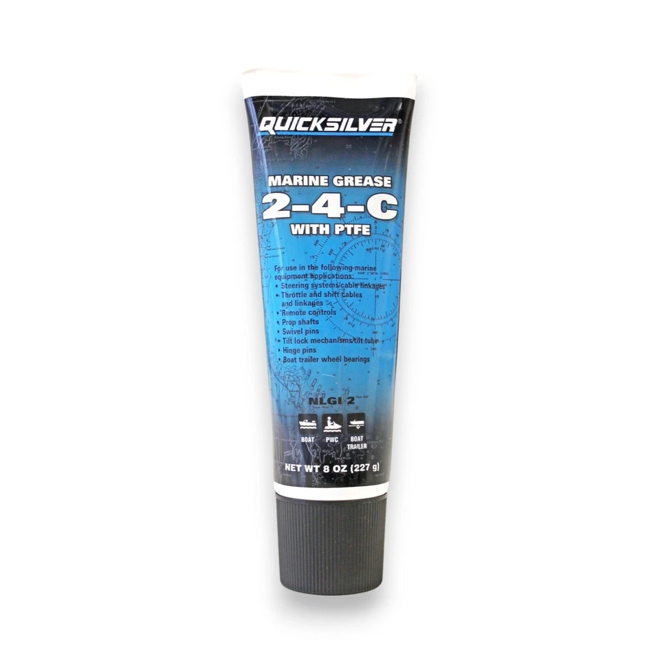 Quicksilver 2-4-C Marine Grease - 227g Tube - Bild 1 von 1